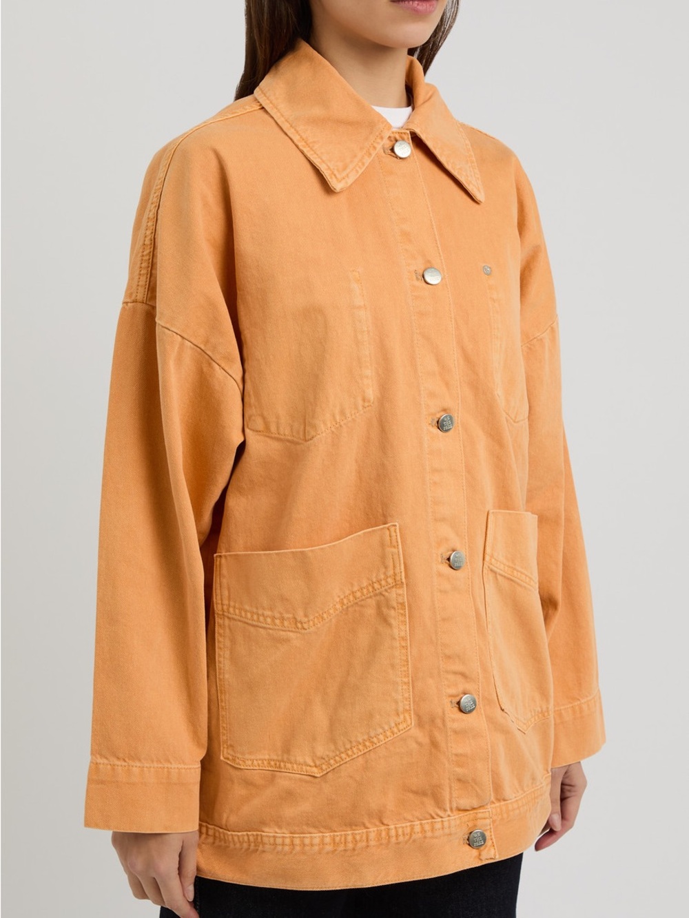 Free People Avery Denim Chore Jacket